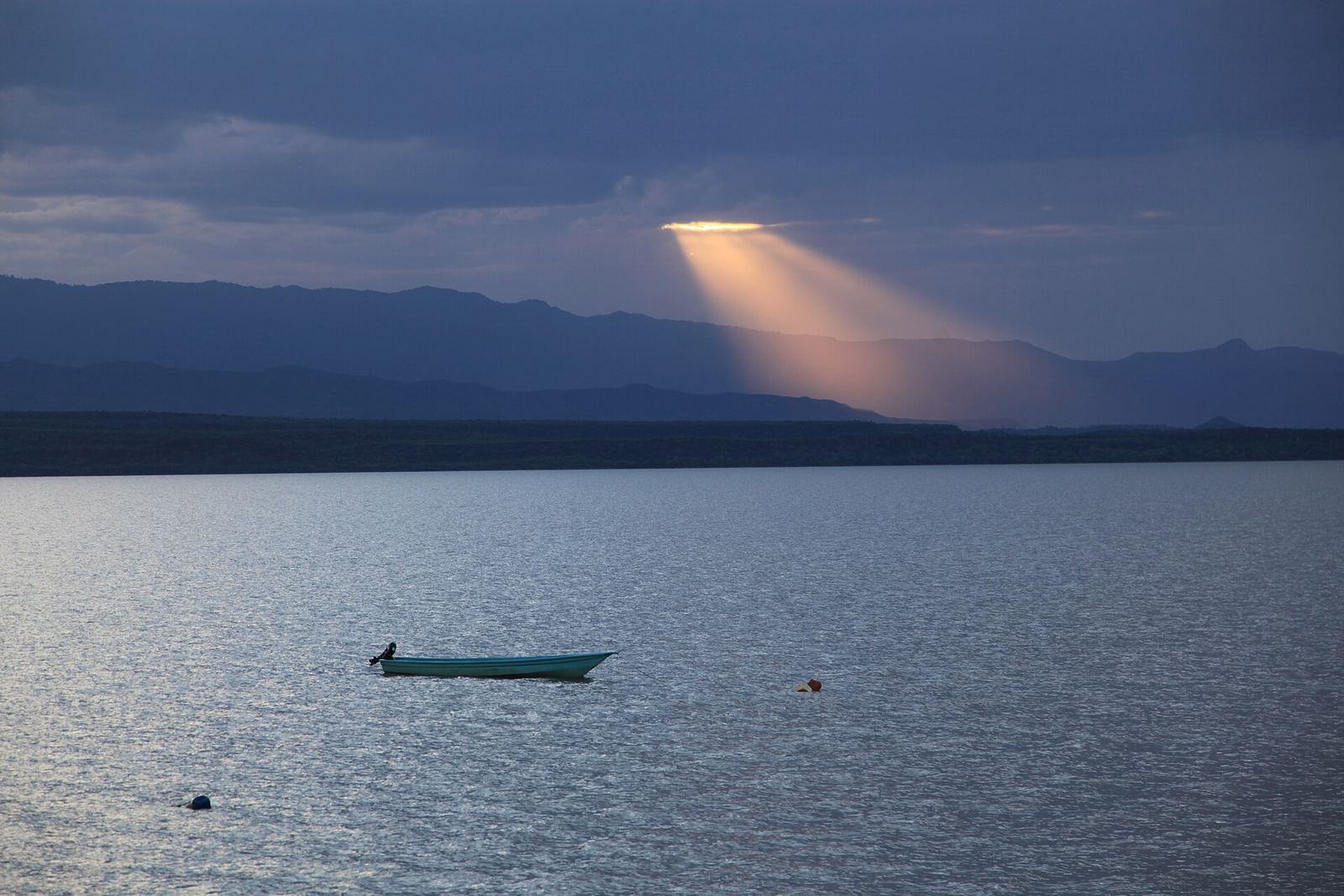 Evening over Lake Baringo